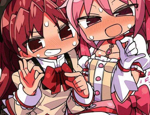 鹿目さんとあんこちゃんと