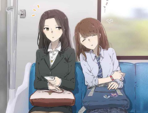 電車上的OL和JK